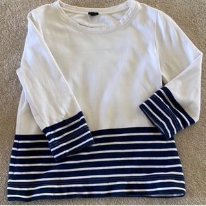 J.Crew Striped Nautical Top